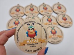 Medaliai darželio išleistuvėms