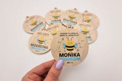 medaliai darzelio isleistuvems