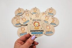 medaliai darzelio isleistuvems