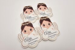 Angeliuko formos magnetukas – simbolinė dovanėlė krikštynų svečiams